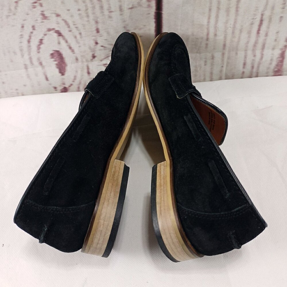 Giorgio Brutini 249371 Mens Black Suede Slip-On Dress Casual Shoes Size 10M - Picture 11 of 15